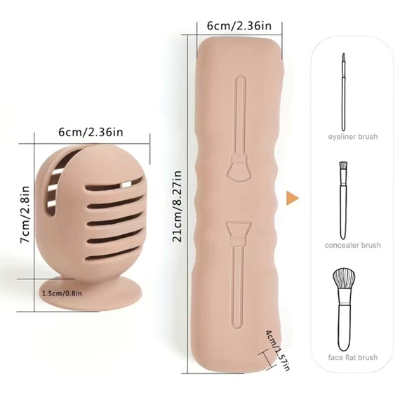 Silicone Makeup Brush Set - Picture 2 of 10